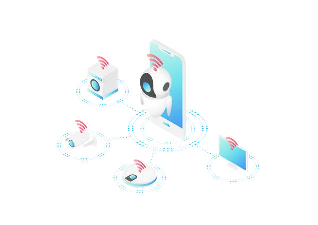 IOT Devices  Illustration