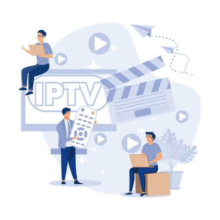 IPTV  Illustration