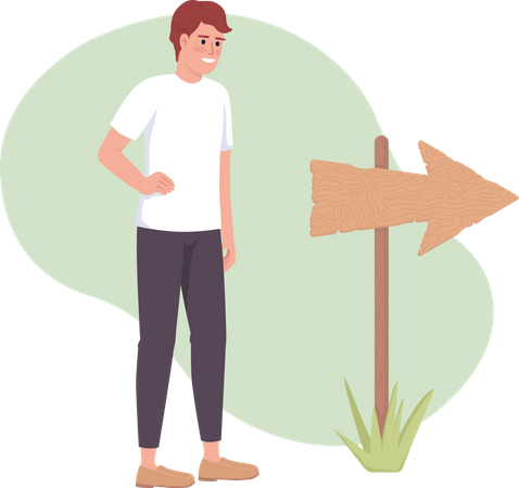 Ir a un estilo de vida verde  Ilustración