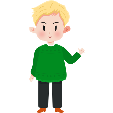 Ireland Aran Sweater  Illustration