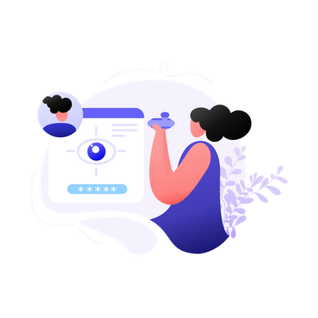 Iris-Scan  Illustration