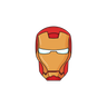 illustrations of ironman face mask