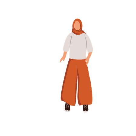 Islam Clothes Illustration