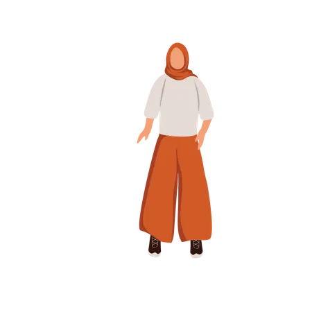 Islam Clothes Illustration
