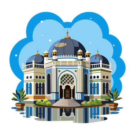 Islamic Architecture  Illustration