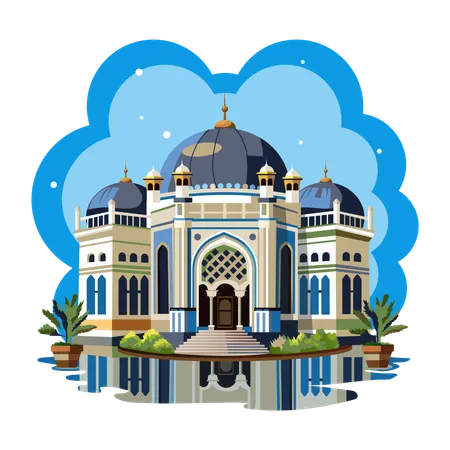 Islamic Architecture  Illustration