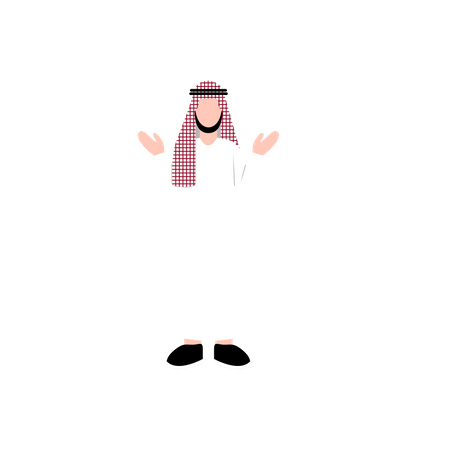 Islamic man Illustration