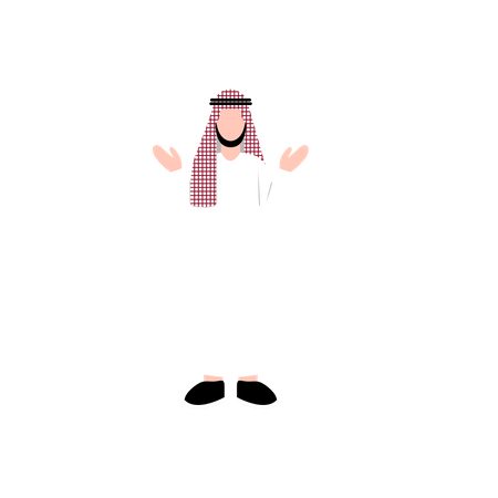 Islamic man  Illustration