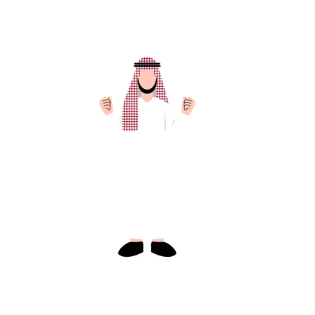 Islamic man  Illustration