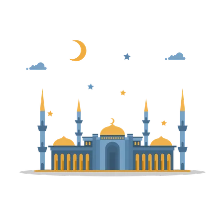 Islamic Mosque  イラスト
