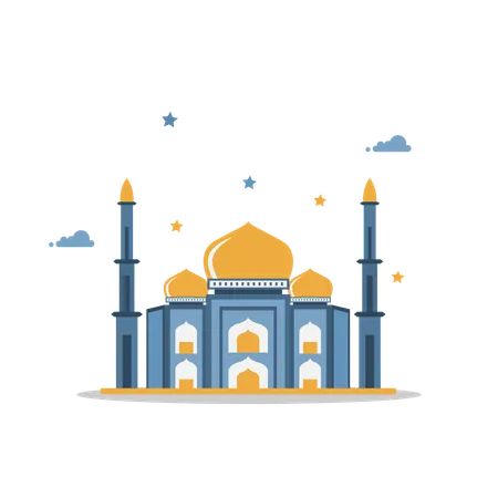 Islamic Mosque  Illustration
