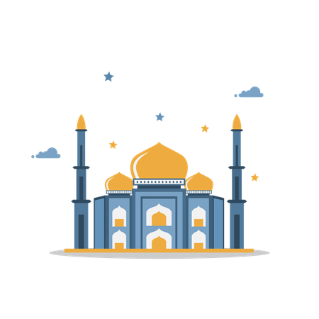 Islamic Mosque  Illustration