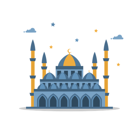 Islamic Mosque  Illustration