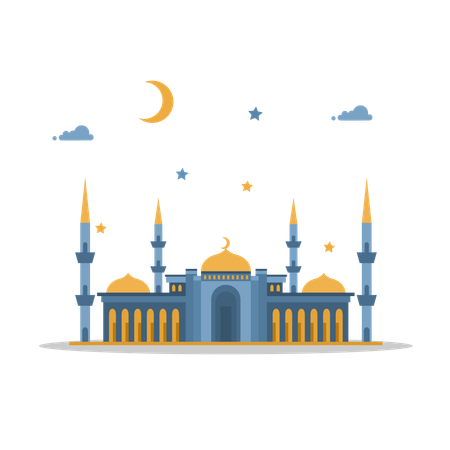 Islamic Mosque  Illustration