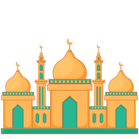 Islamische Moschee  Illustration