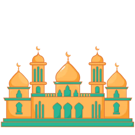 Islamische Moschee  Illustration