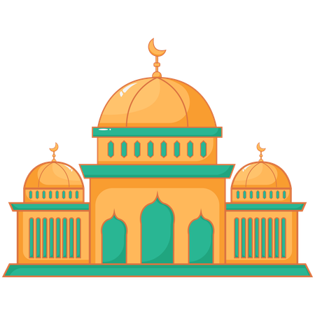 Islamische Moschee  Illustration