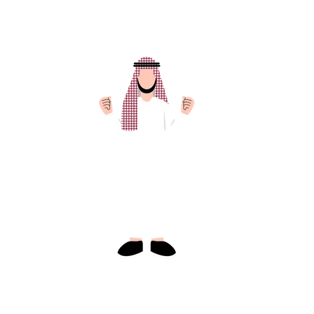 Islamischer Mann  Illustration