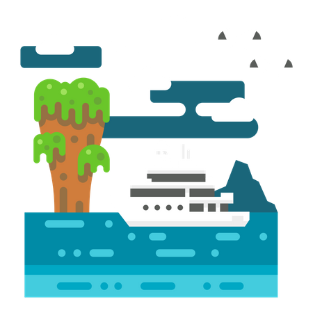 Island  Illustration