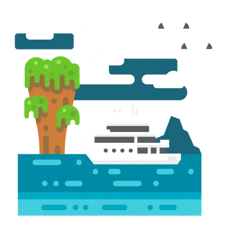 Island  Illustration