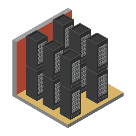 IT Infrastructure  Illustration