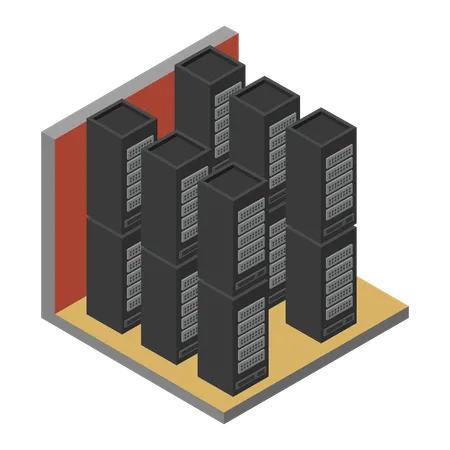 IT Infrastructure  Illustration