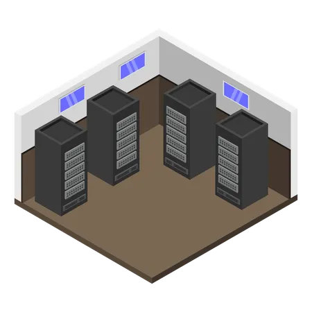 IT Infrastructure  Illustration