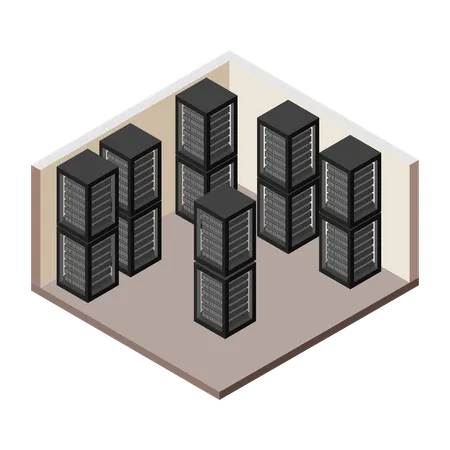 IT Infrastructure  Illustration
