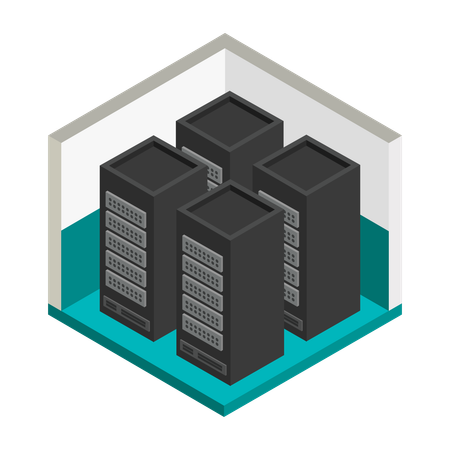 IT Infrastructure  Illustration