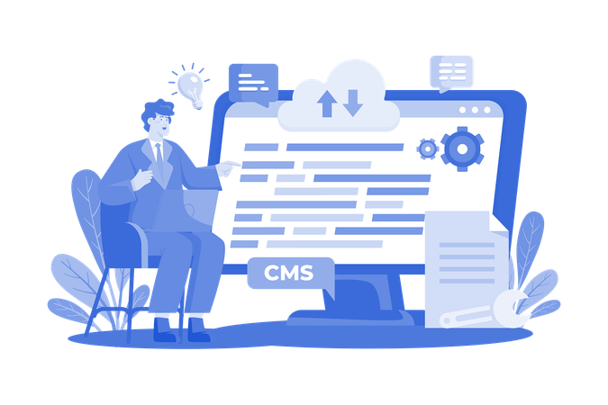 It Manager Illustration