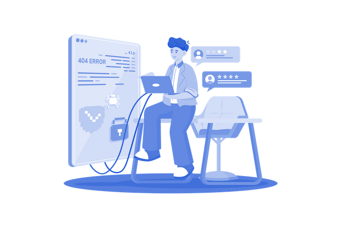 IT support team optimize troubleshooting processes  Illustration