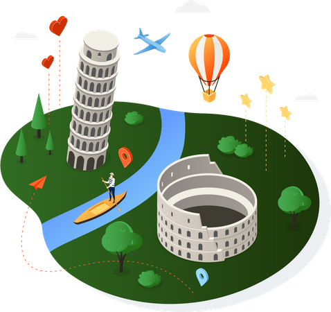 Italie  Illustration
