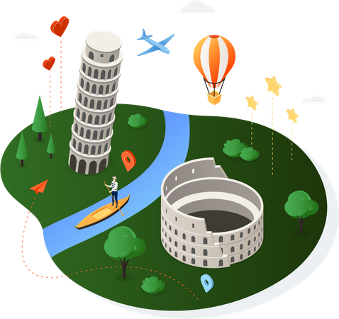 Italy  Illustration