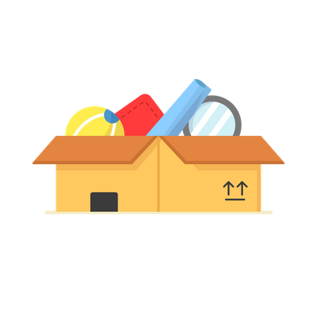 Items box  Illustration