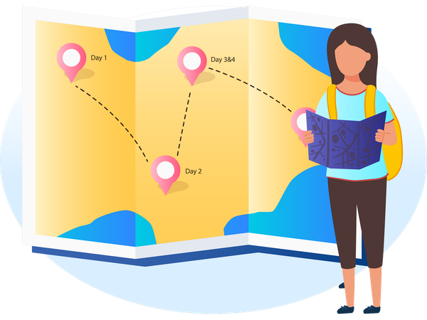 Le plan de route  Illustration