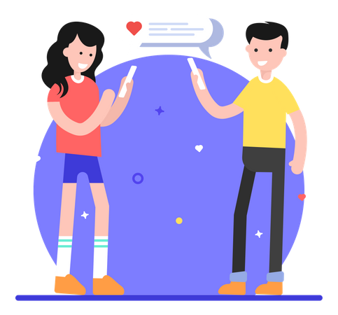 J'adore discuter  Illustration