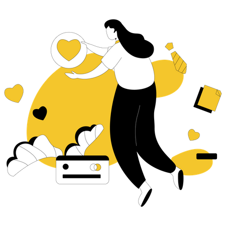 J'adore le business  Illustration
