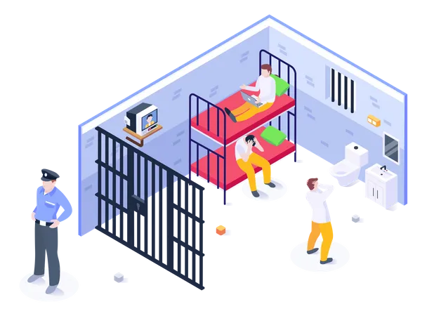 Jail  Illustration