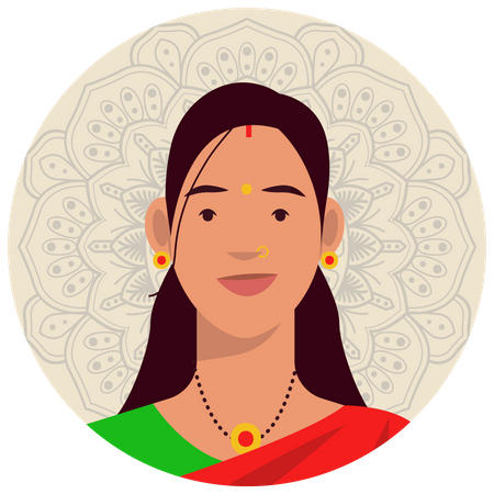 Jain female Illustration