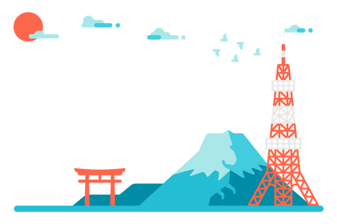 Japan  Illustration