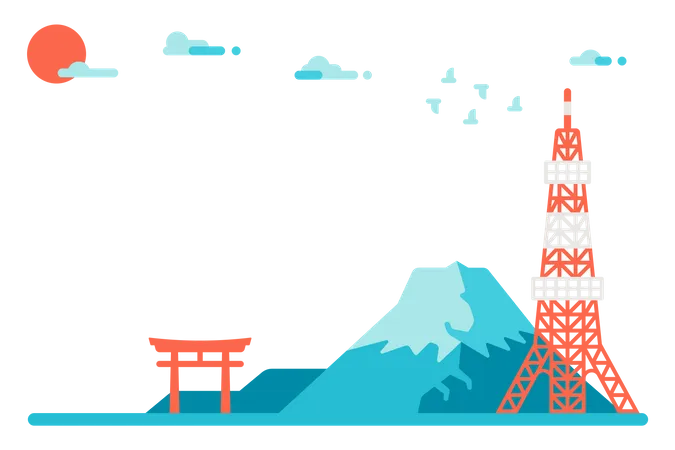 Japan  Illustration