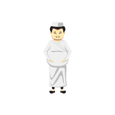 Japanese Chef  Illustration
