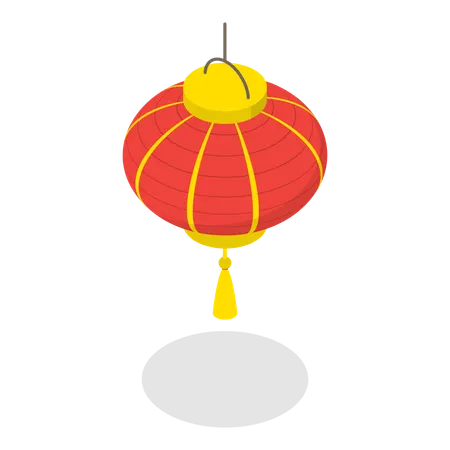 Japanese Or Chinese Lanterns  Illustration
