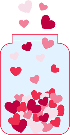 Jar Of Hearts  Illustration