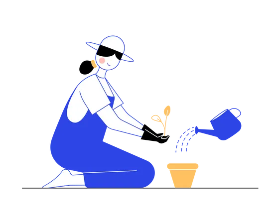 Jardinero  Ilustración