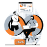 java developer illustration free download