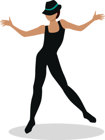 Jazz Dancer  Illustration
