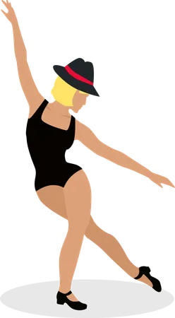 Jazz Dancer  Illustration