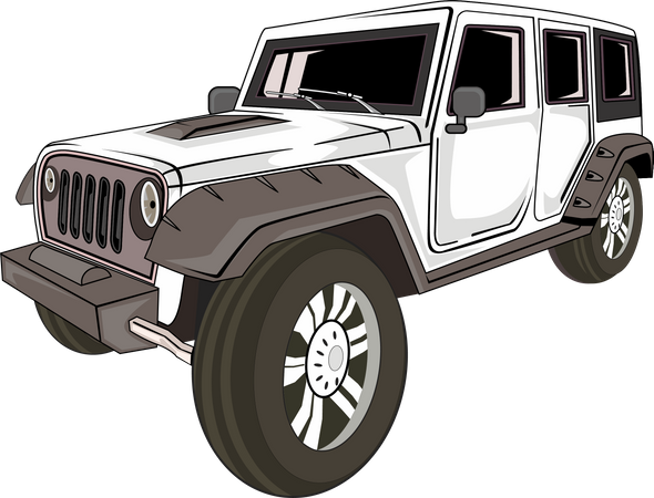 Jeep  Illustration