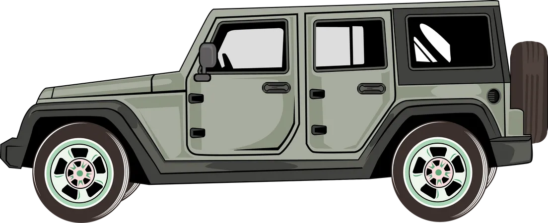 Jeep  Illustration